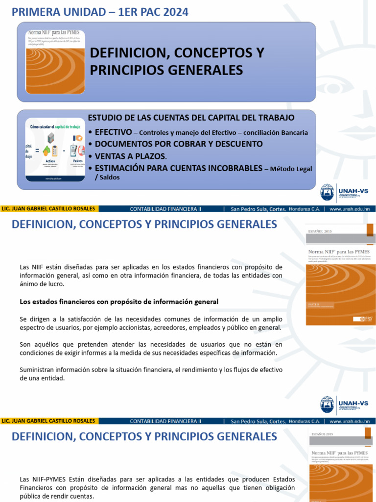 Contabilidad Financiera Ii - Primer Parcial | PDF | Efectivo | normas ...
