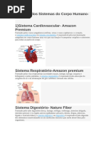 Anatomia dos Sistemas Orgânicos Humanos | PDF | Corpo humano | Sistema ...