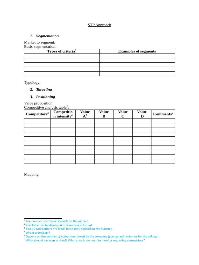 STP Marketing Strategy Guide | PDF