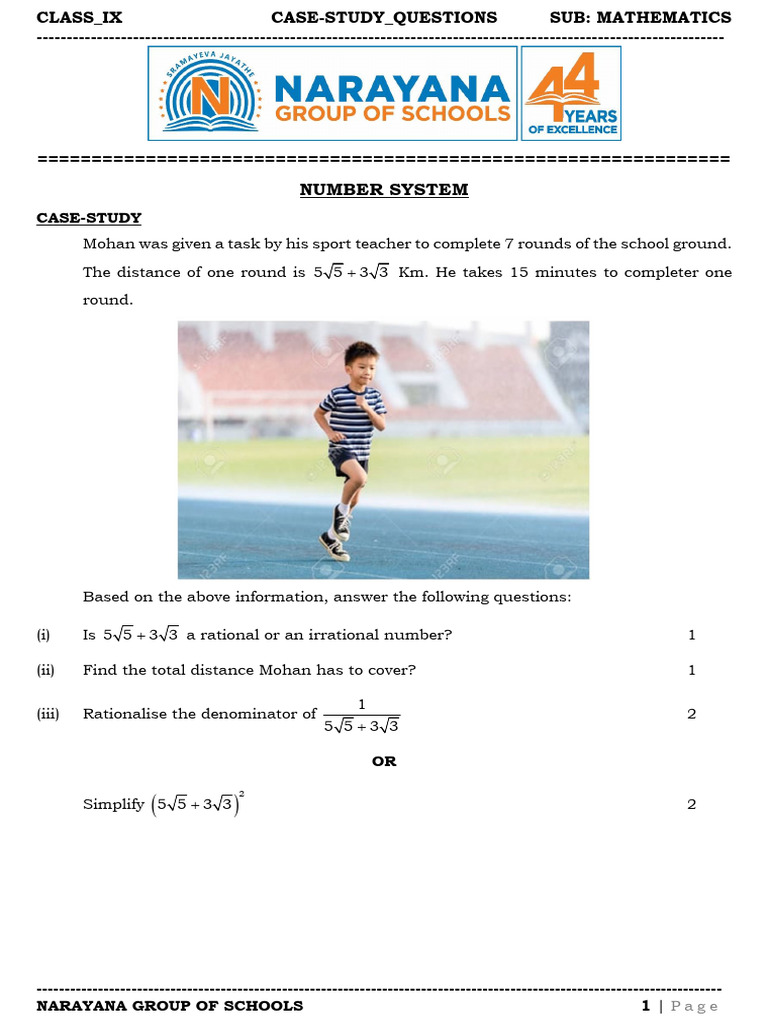 Class 9 Mathematics Case Studies | PDF | Mathematics | Euclidean Geometry