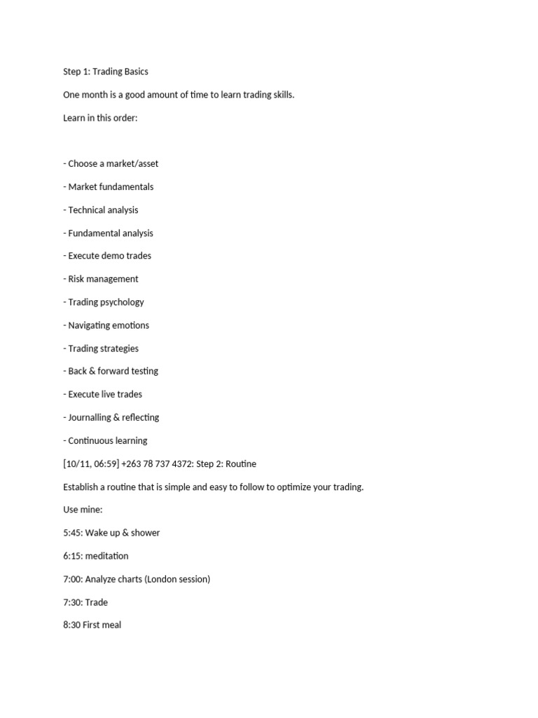 Trading Basics | PDF