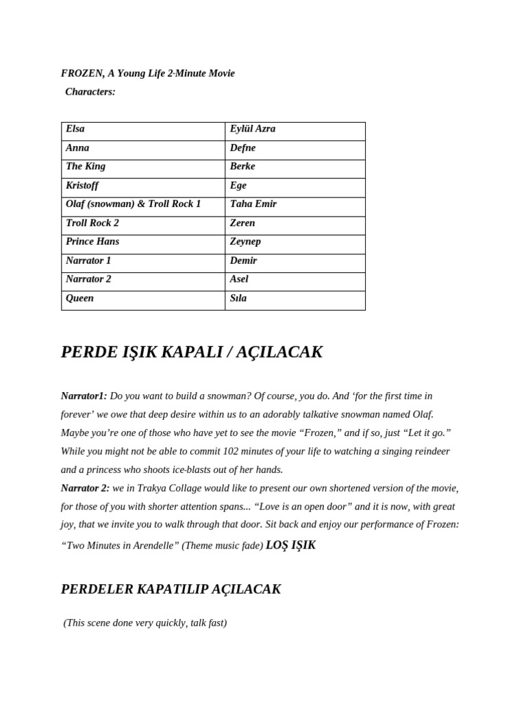 Frozen in 2 minutes last version pdf