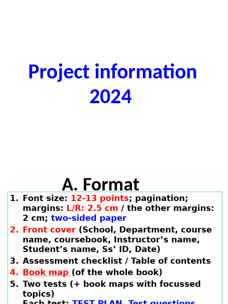 Classroom Testing Guidelines 2024 | PDF | Multiple Choice | Human ...