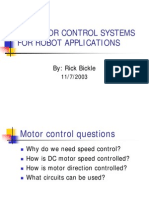 Motor Control PID