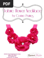Download Couture Parties Fabric Flower Necklace DIY by CoutureParties SN78422606 doc pdf