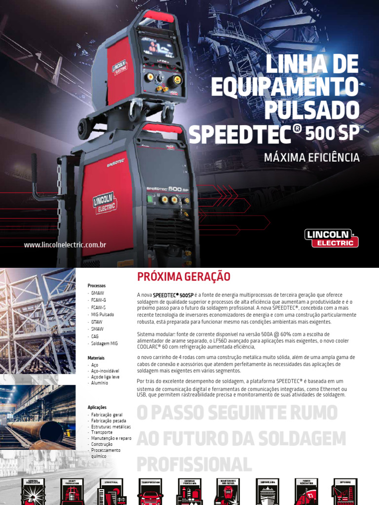 Nova Fonte de Soldagem Speedtec 500SP | PDF | Placa de circuito ...