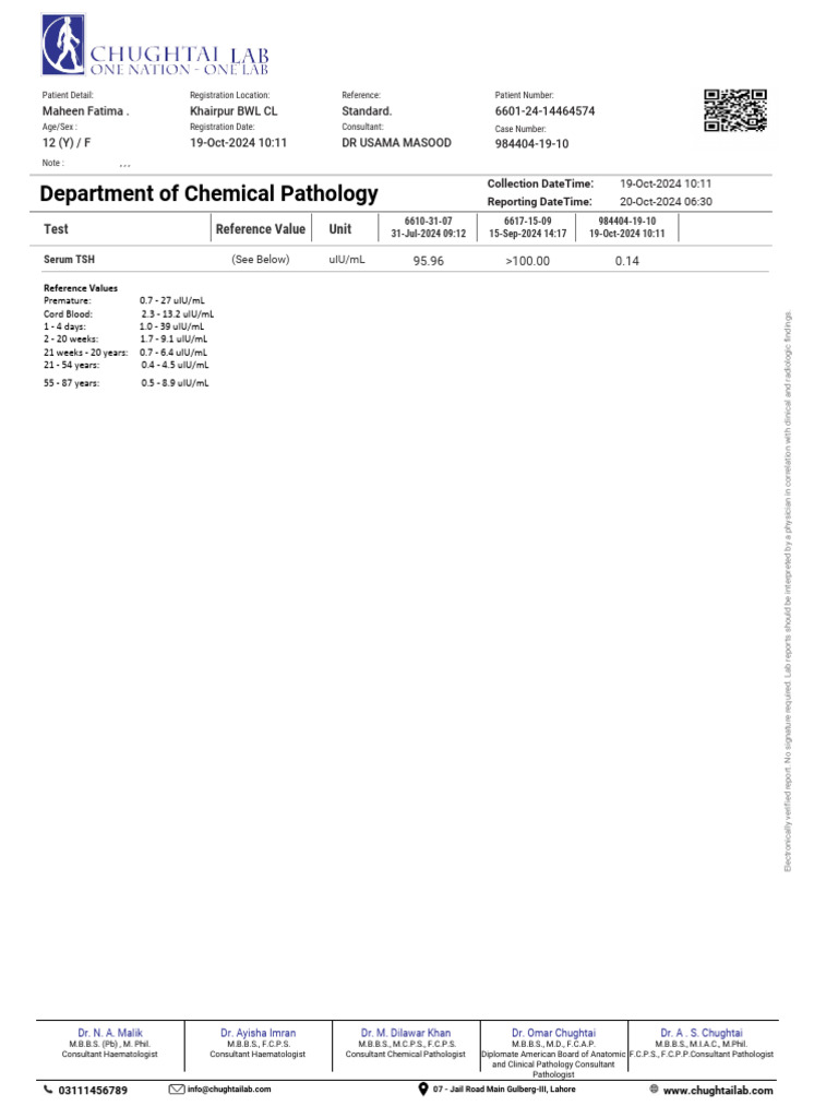 Report viewer pdf pathology health care