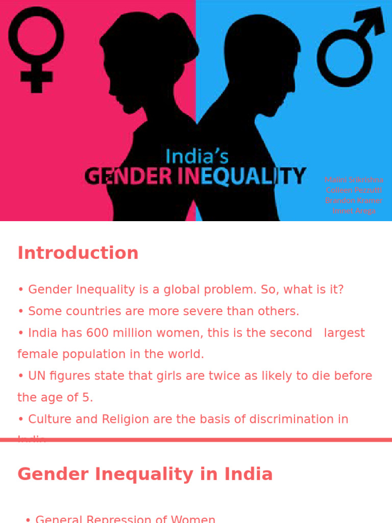 Artifact Gender Equality in India Wkfho2 | PDF | Woman | Gender Studies