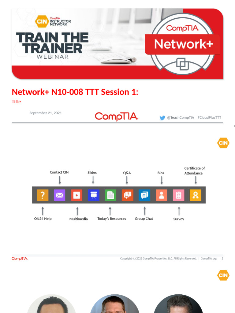 2021 Cinnetworkplusslidesession 1 V 21632193038588 | PDF | Port ...
