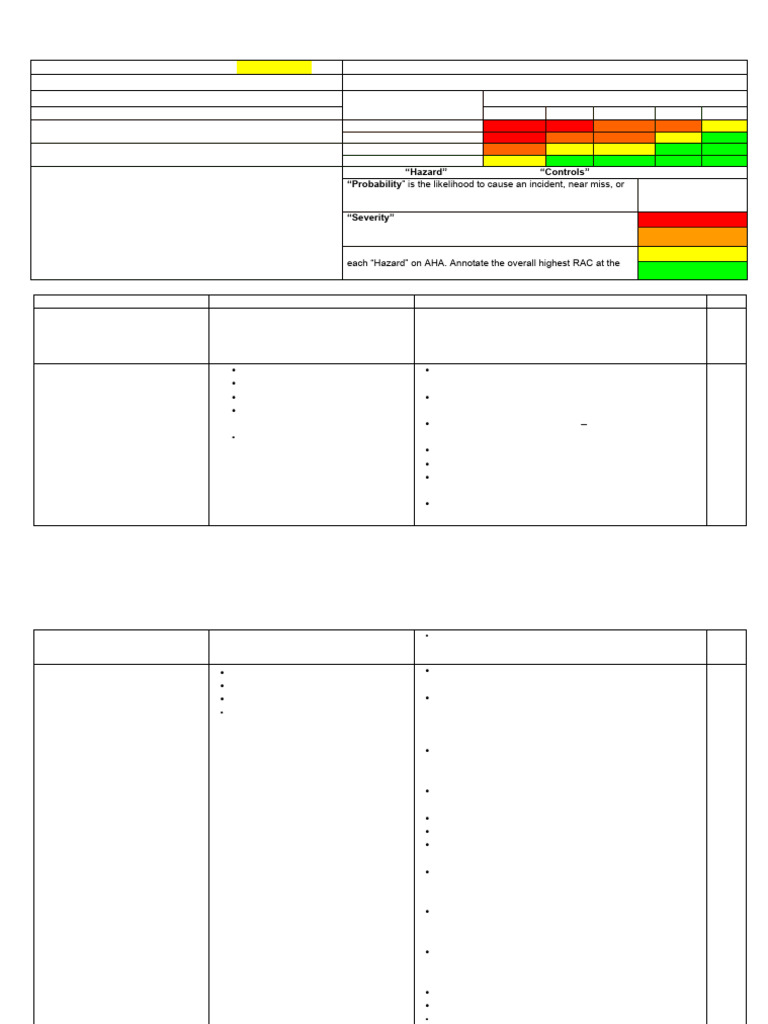 Soft Demolition Activity Hazard Analysis | PDF | Personal Protective ...