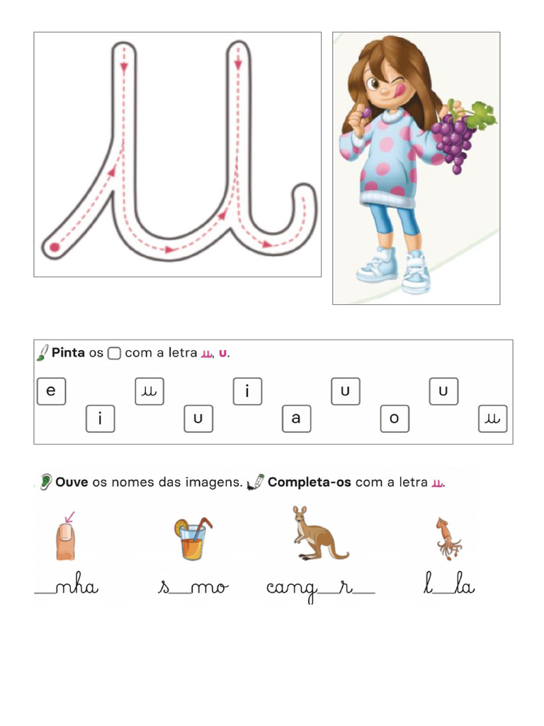 Letra U Min | PDF