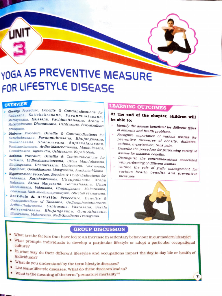 CHAPTER 3 Yoga As Preventive Method For Lifestyle Diseases | PDF ...
