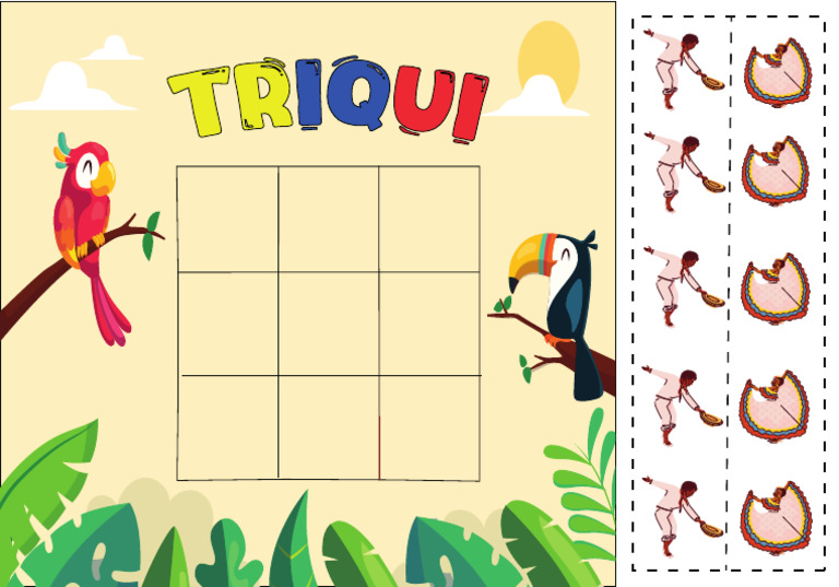 Triqui Juego de Mesa Daniel y Daniela | PDF