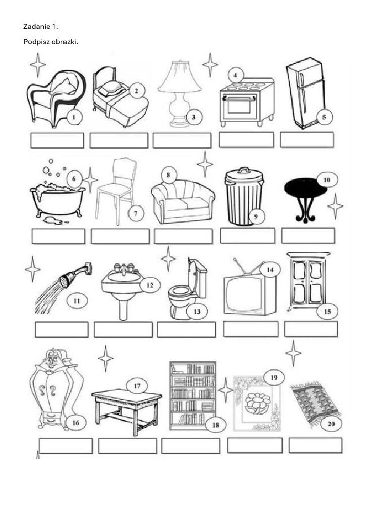 Objects in The House 1 | PDF