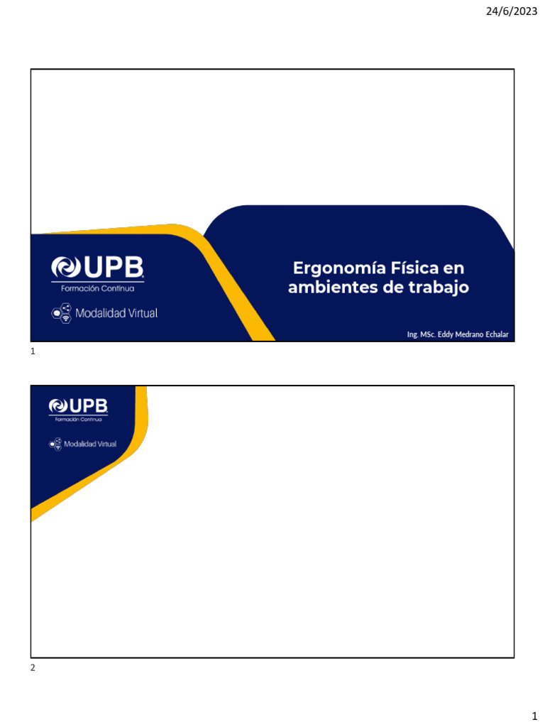 Evaluación de Riesgos Ergonómicos ISO/TR 12295 | PDF | Factores humanos ...