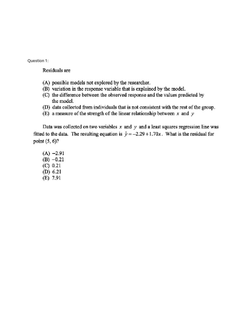 Applied Linear Regression Assignment | PDF