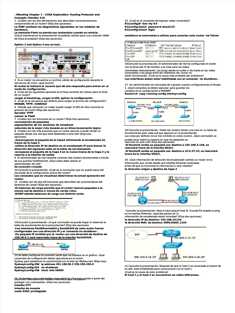 Wiac - Info PDF Mod 2 Cap I y II PR | PDF | Enrutador (Computación ...