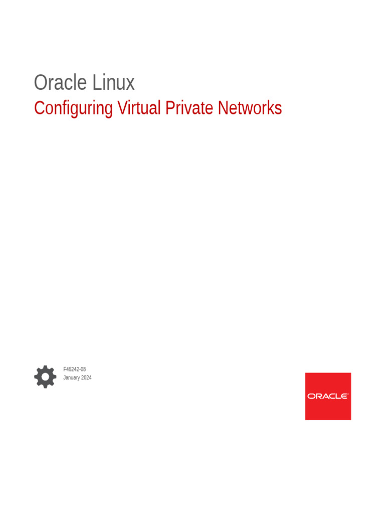 Configuring VPNs in Oracle Linux | PDF | Virtual Private Network ...