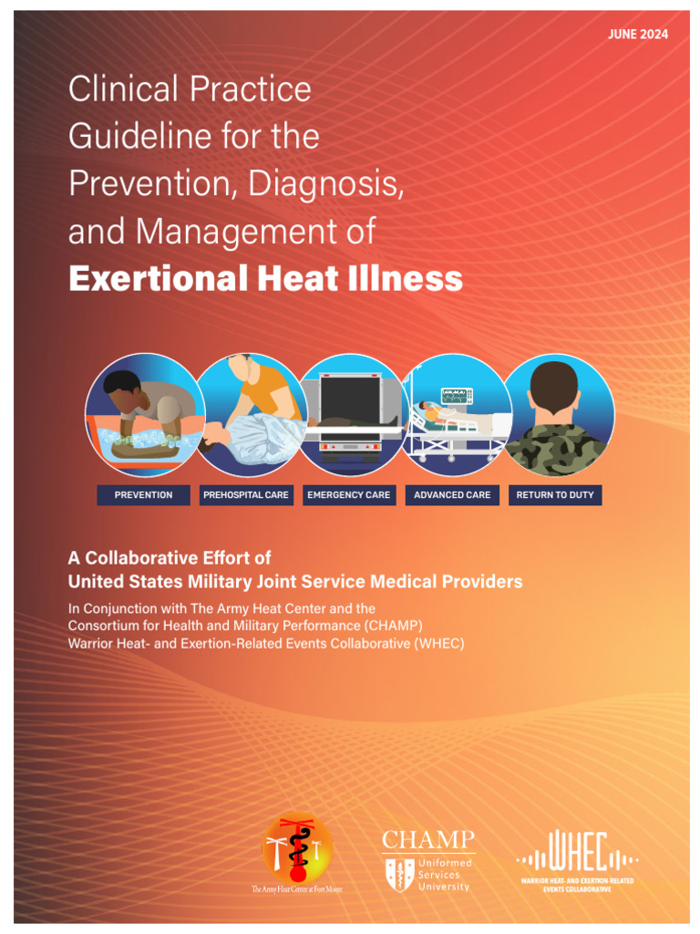 Clinical Guidelines for Heat Illness Management | PDF | Dehydration ...