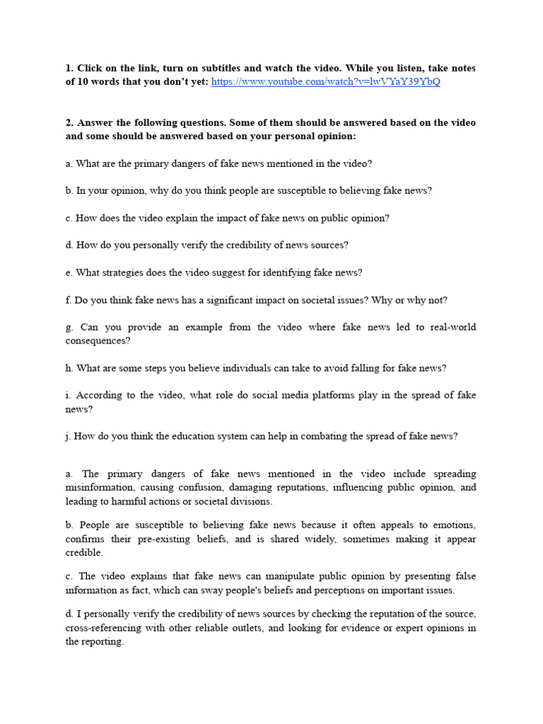 Understanding Fake News and Its Impact | PDF | Human Communication ...