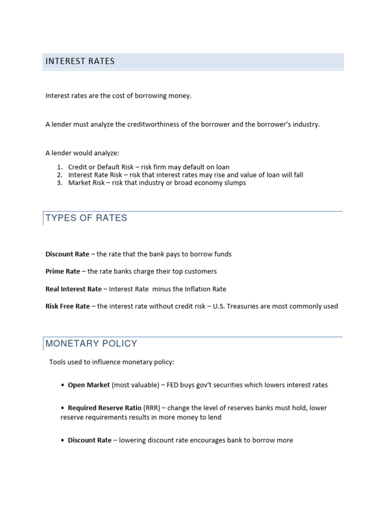 Bec Sample | PDF | Interest Rates | Interest