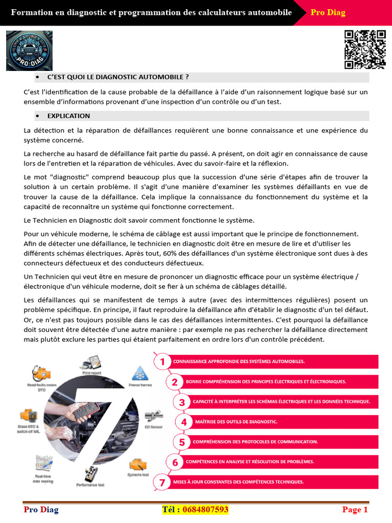 Diagnostic Automobile : Guide Essentiel | PDF | Voitures | Fabricant d ...