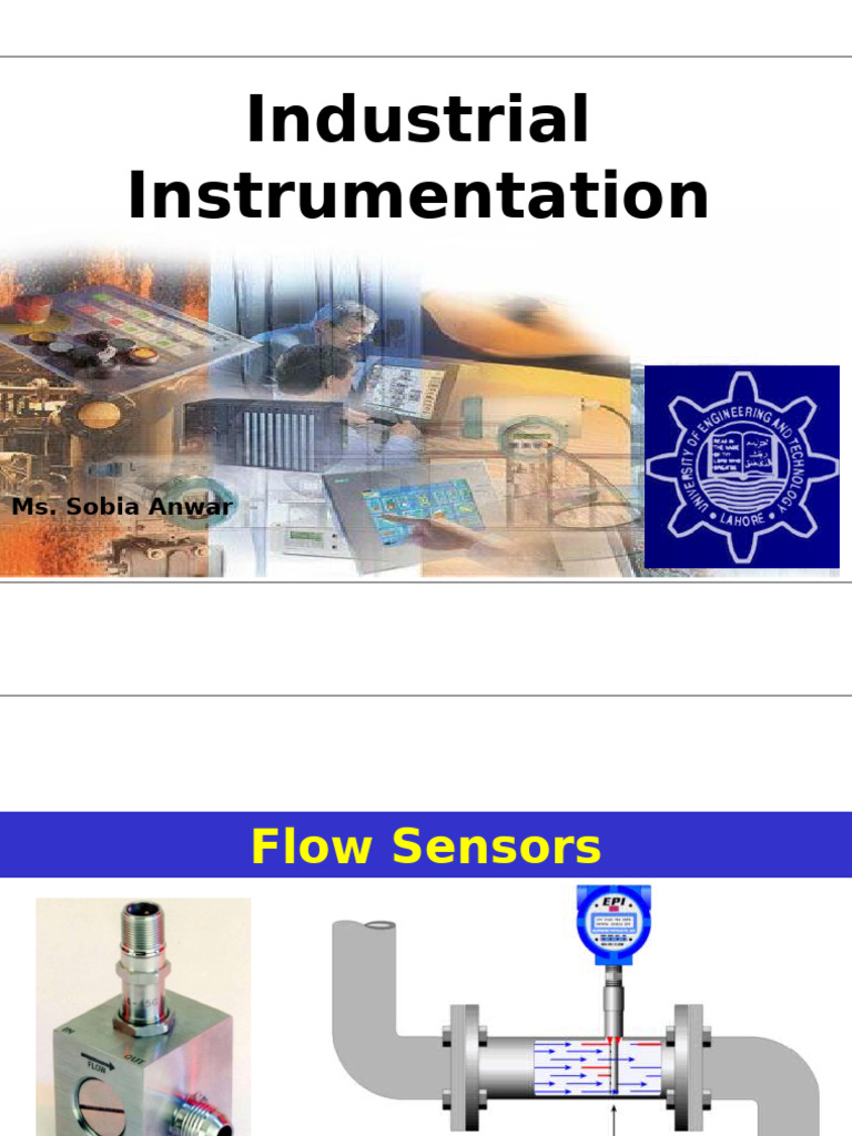 Instrumentation-Flow Sensors | PDF | Flow Measurement | Pressure ...