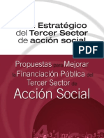 Propuestas para mejorar la Financiación Pública del Tercer Sector de Acción Social