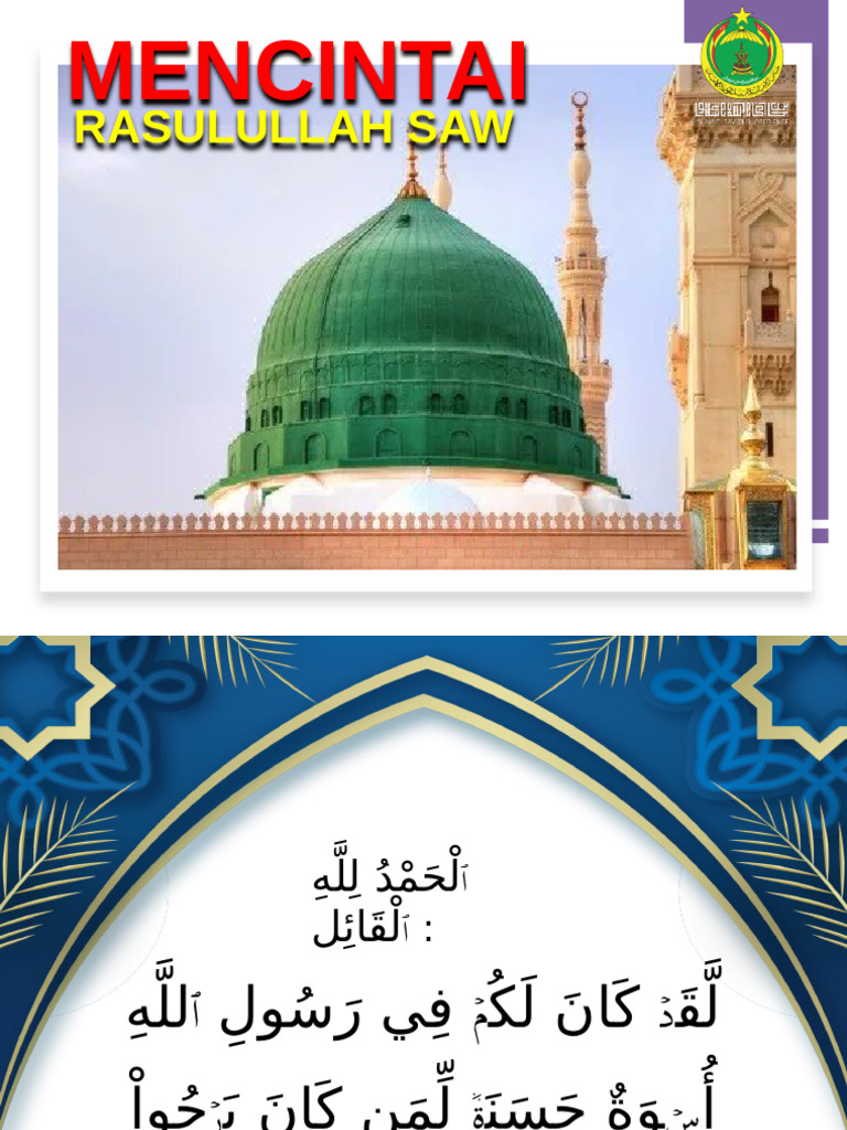 Cinta kepada Rasulullah SAW dalam Islam | PDF