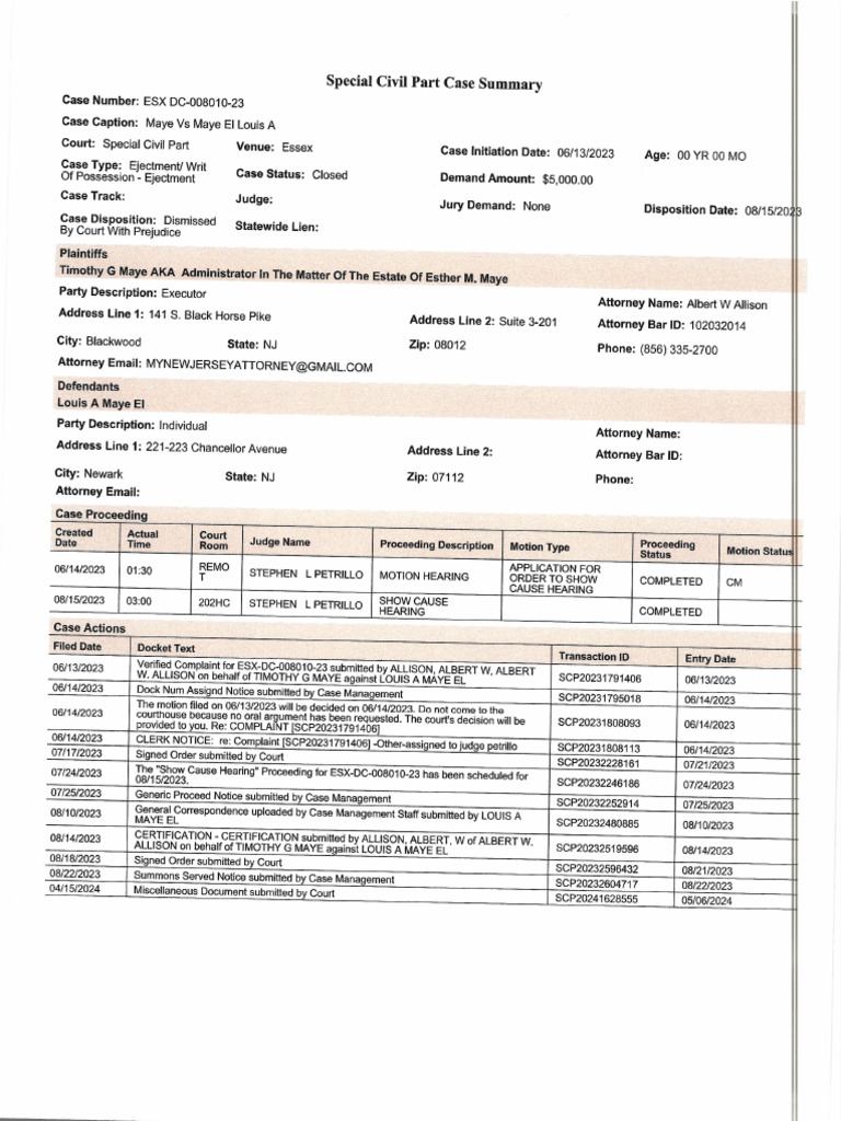 Document - 2024 10 25 - 184536 Docket CP 0354 2024 | PDF