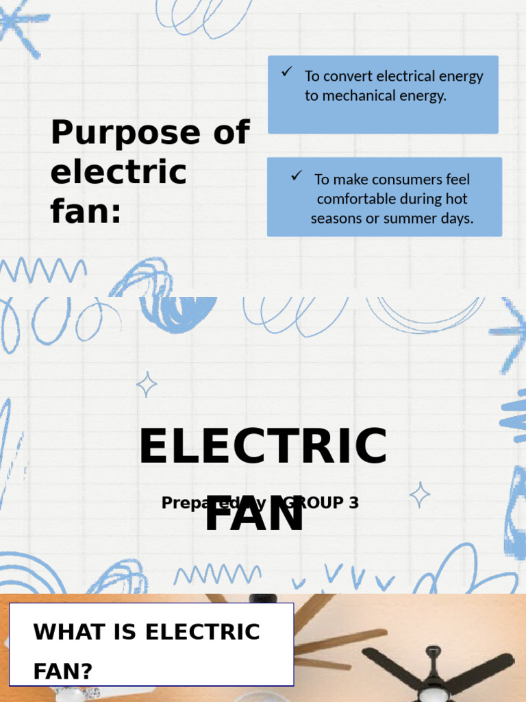 Electric Fan: Types, Parts, and Troubleshooting | PDF | Mechanical ...