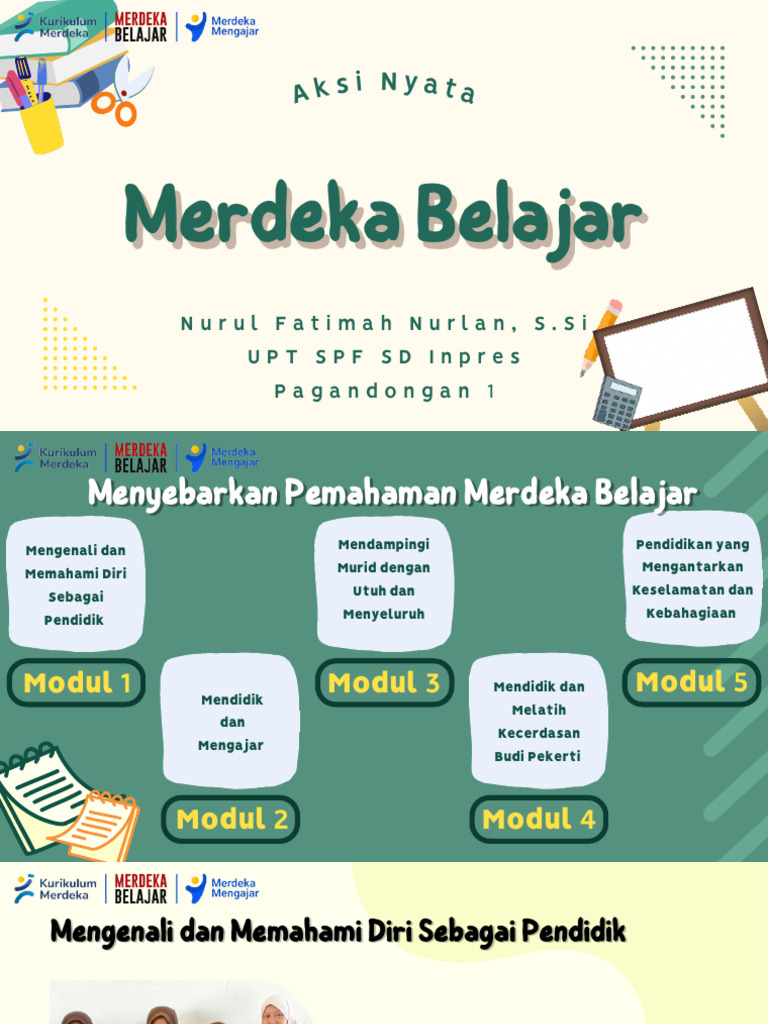 Pemahaman Merdeka Belajar untuk Pendidik | PDF