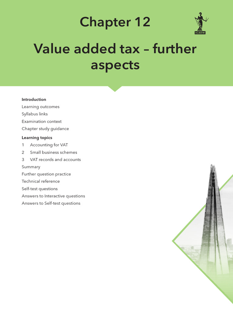 Understanding VAT: Records and Schemes | PDF | Value Added Tax | Taxes
