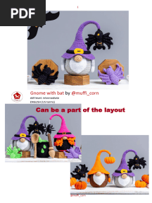 Can Be A Part of The Layout: Gnome With Bat @muffi - Corn