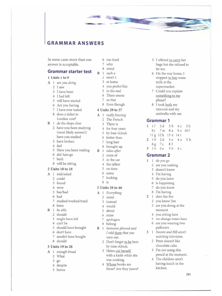 Intermediate Answers | PDF
