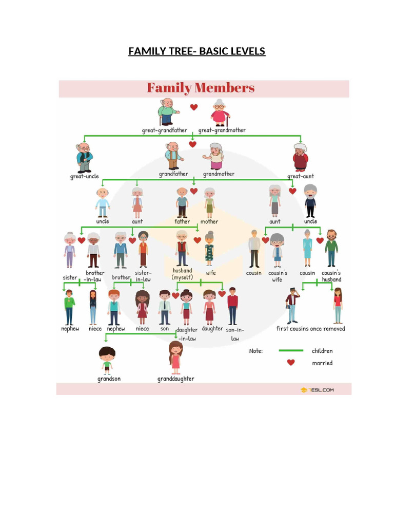 Family Tree Basic Levels | PDF