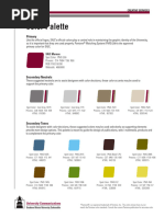 Color Abbreviation Chart | PDF | Electromagnetic Spectrum | Psychophysics