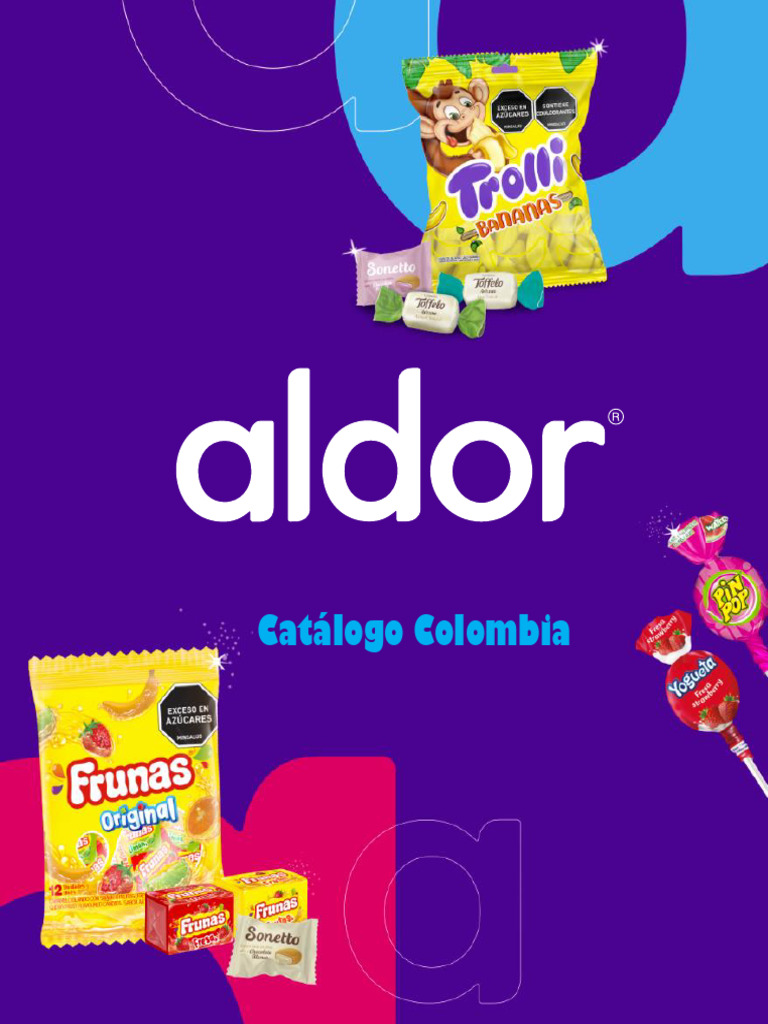 Catálogo de Dulces Aldor en Colombia | PDF | Alimentos | Cocina