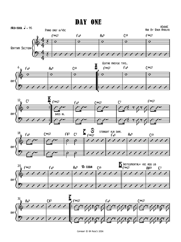 Day One - Rhythm Section | PDF