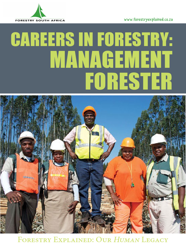 Careers In Forestry Pdf Forestry Forests