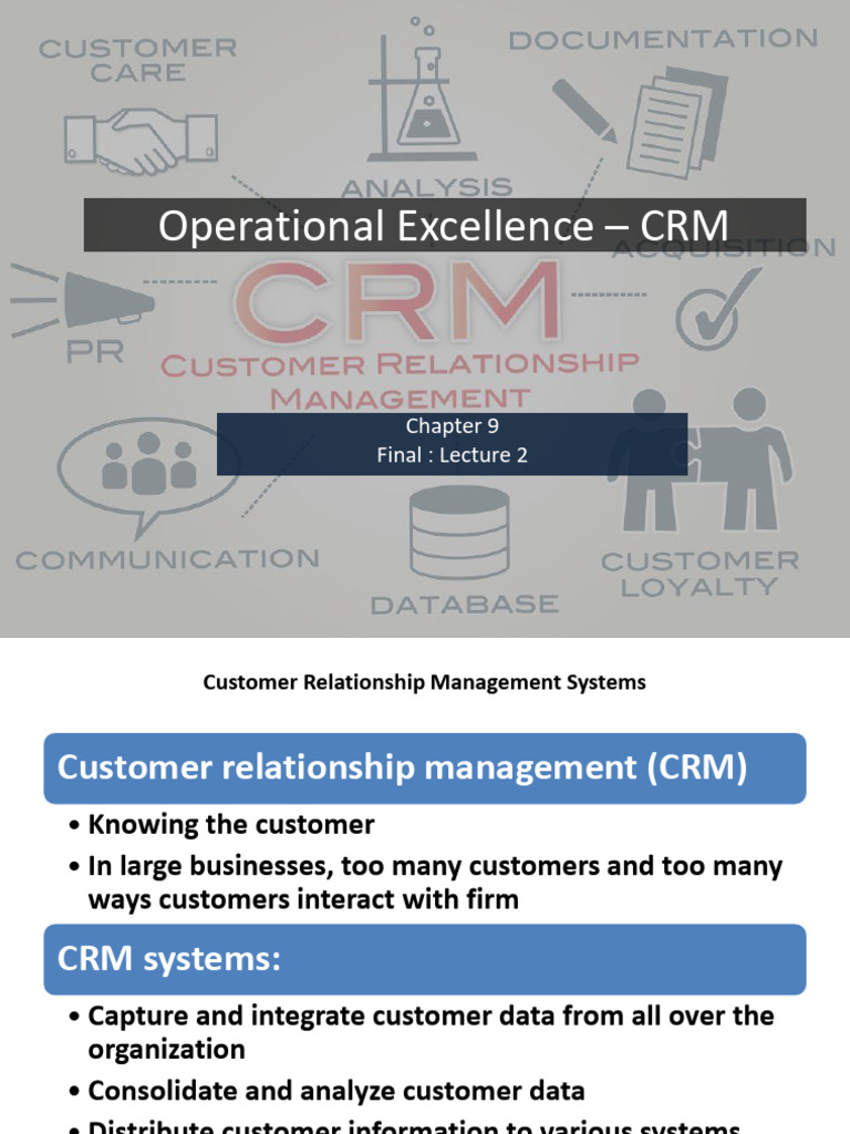 CRM Systems: Tools for Sales and Marketing | PDF | Customer ...