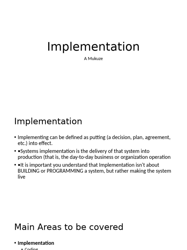 Implementation | PDF | Software Testing | Unit Testing