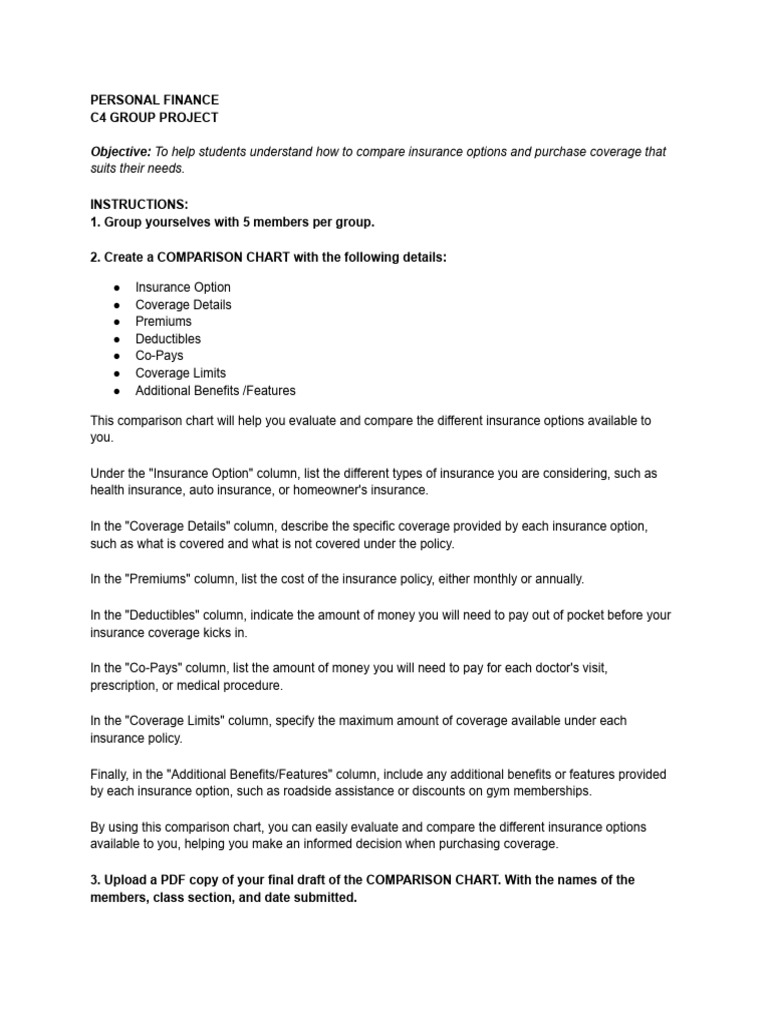 C4 Group Project | PDF | Career & Growth | Finance & Money Management