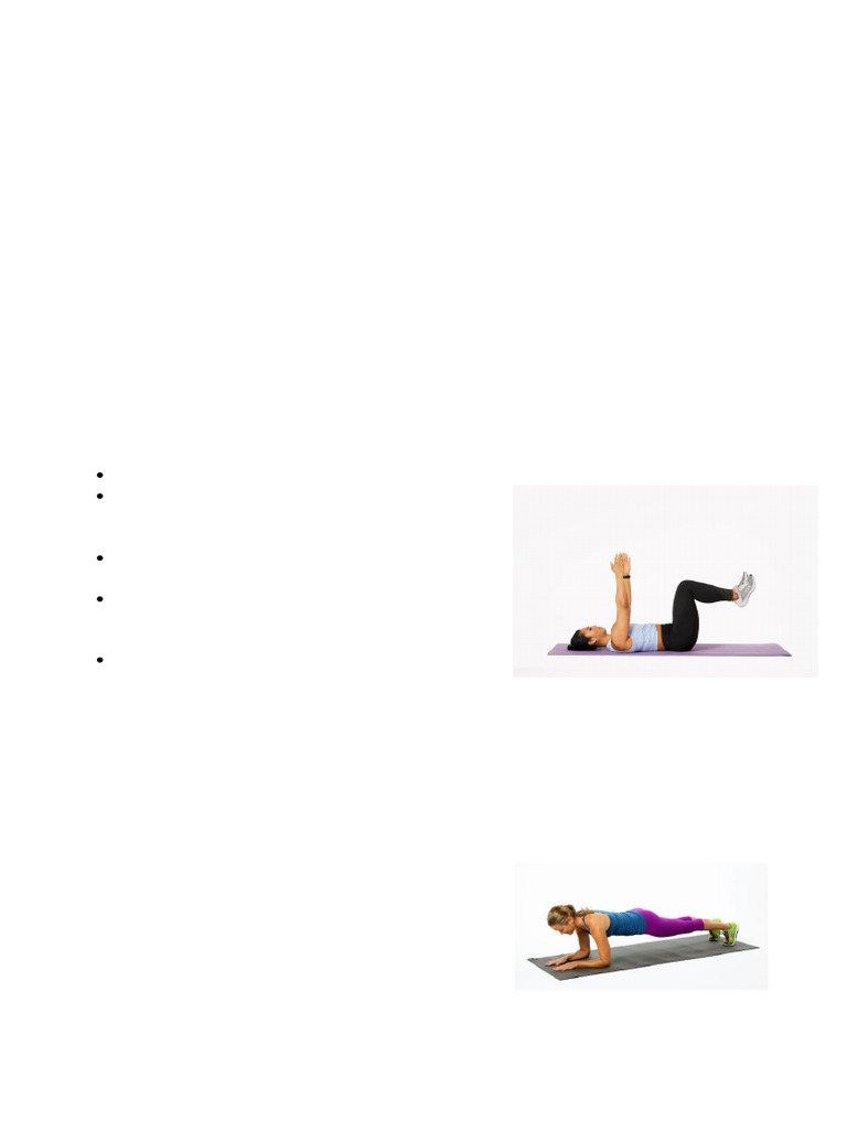 Non-Locomotor Warm-Up Exercises | PDF | Anatomical Terms Of Motion ...