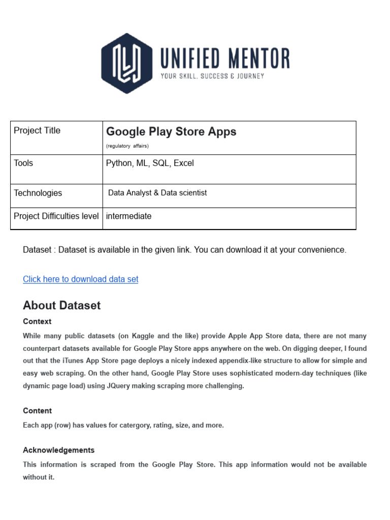 Google Play Store Apps | PDF | Data Analysis | Data