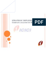 39665386 ICICI Bank Strategic Implementation