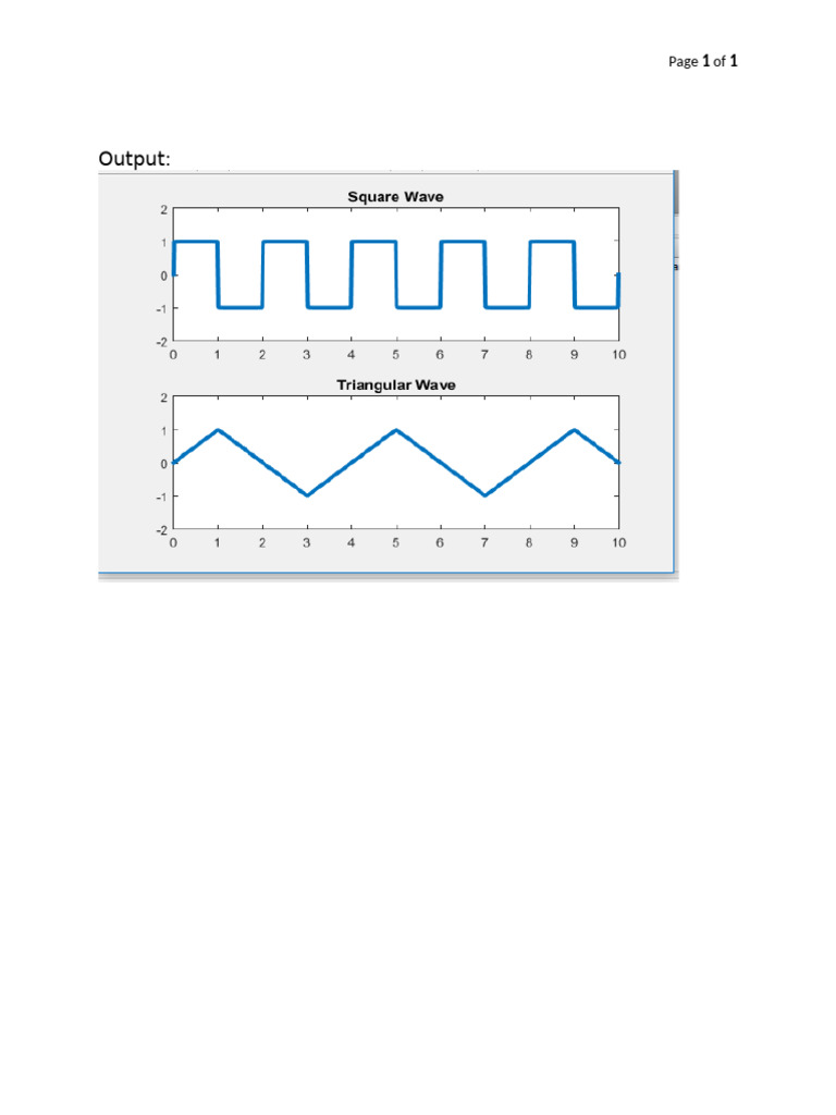 Output pdf