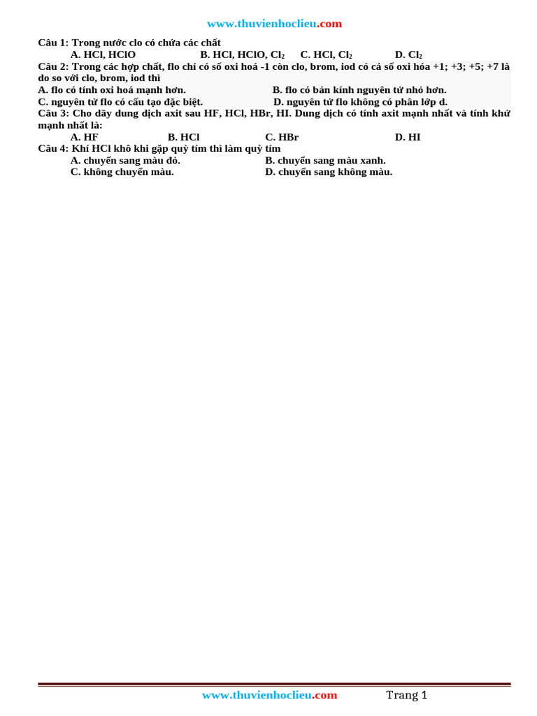 NH NG Câu Sai | PDF