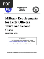Download US Navy Course NAVEDTRA 14504 - Military Requirements for Petty Officers Third and Second Class by Georges SN7844295 doc pdf