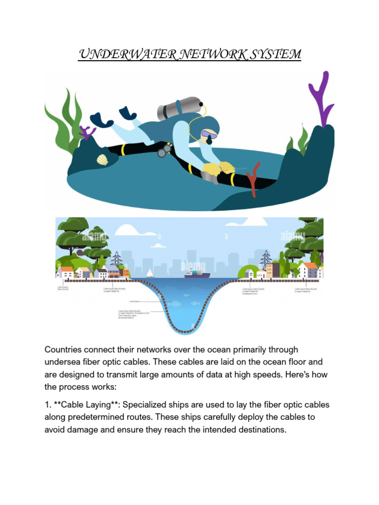 Underwater Network System Overview | PDF | Computers | Technology ...